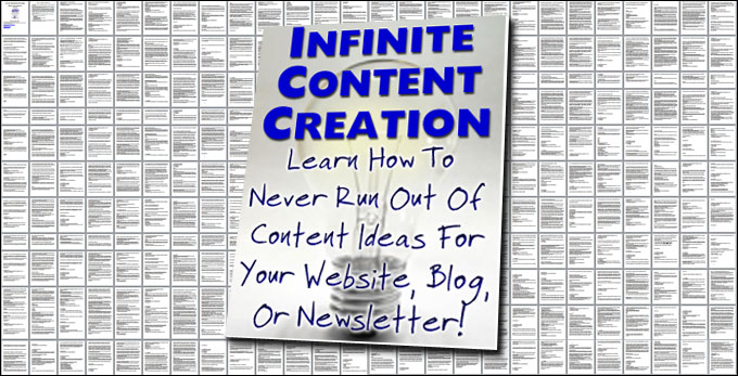 Infinite Content Creation Email Course