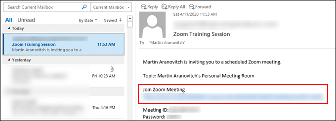 Click the link to join the zoom meeting