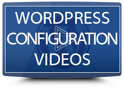 WordPress Configuration Video Tutorials